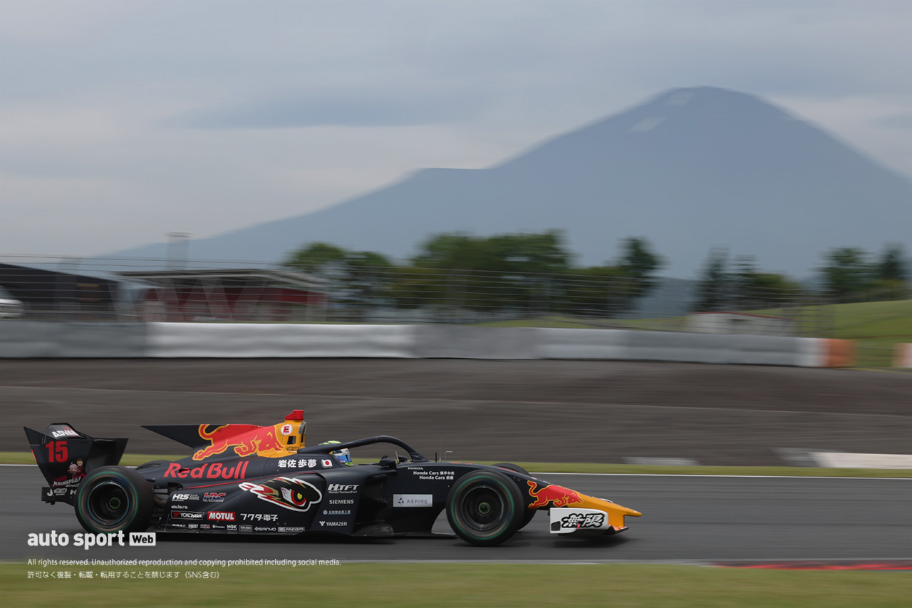 岩佐、ロングラン中心で100周超え。マシンに自信も「トップとは言い切れない」／SF富士テスト