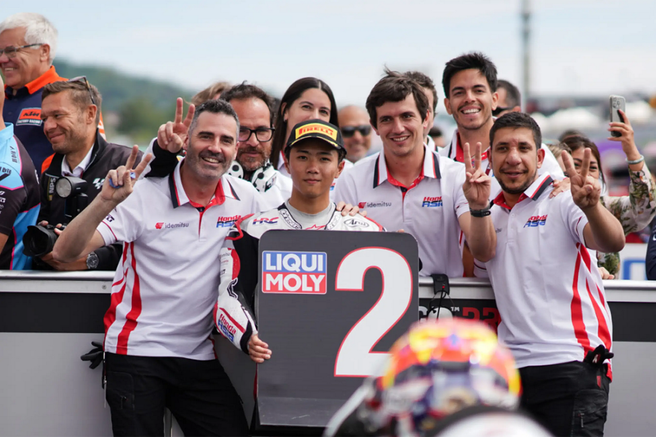 Moto3：古里太陽、今季2度目の表彰台に満足も「勝てるチャンスがあっただけに悔しさが残る」／第9戦ドイツGP