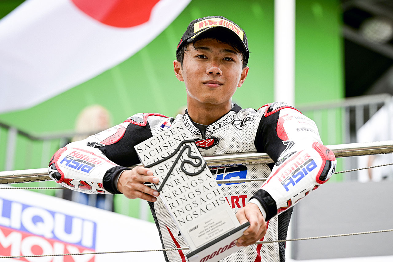 Moto3：古里太陽、今季2度目の表彰台に満足も「勝てるチャンスがあっただけに悔しさが残る」／第9戦ドイツGP