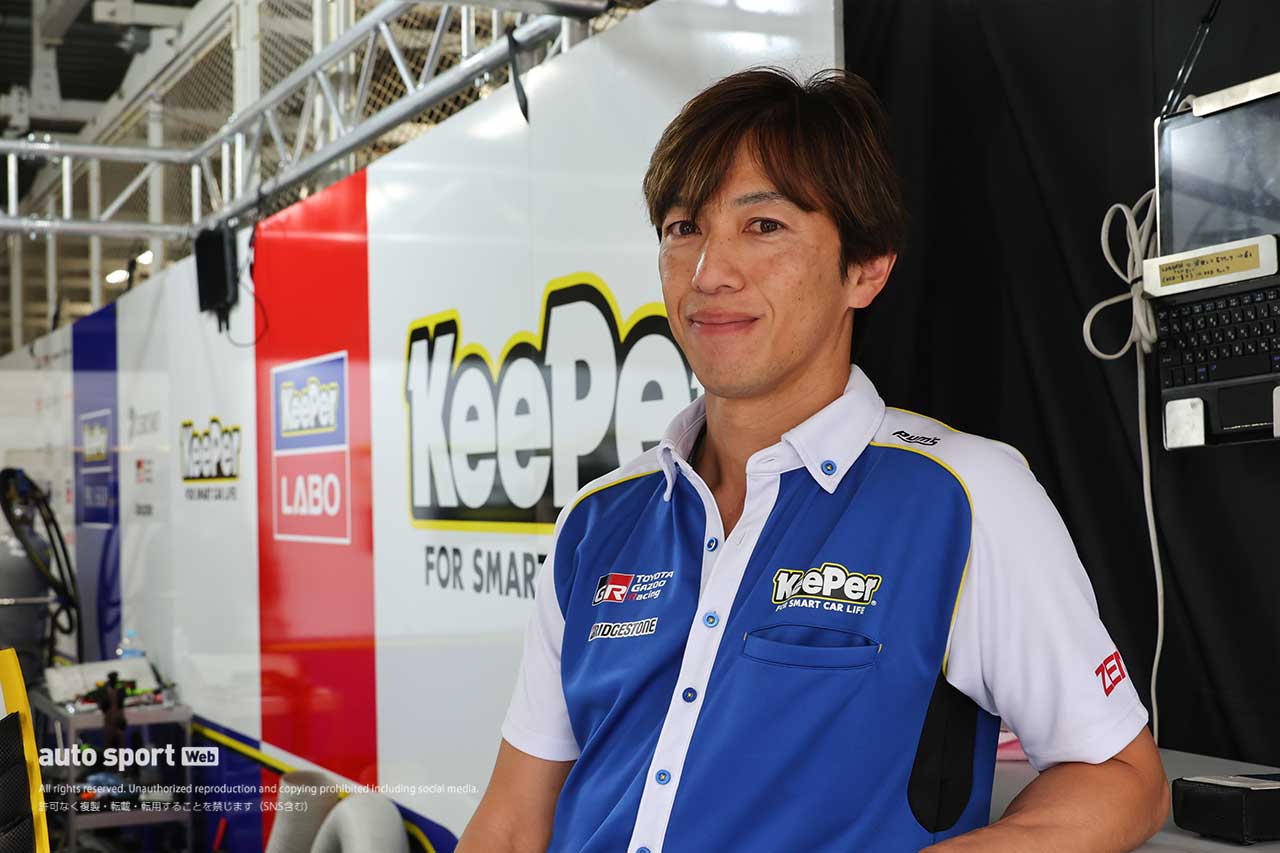 立川祐路監督（TGR TEAM KeePer CERUMO）