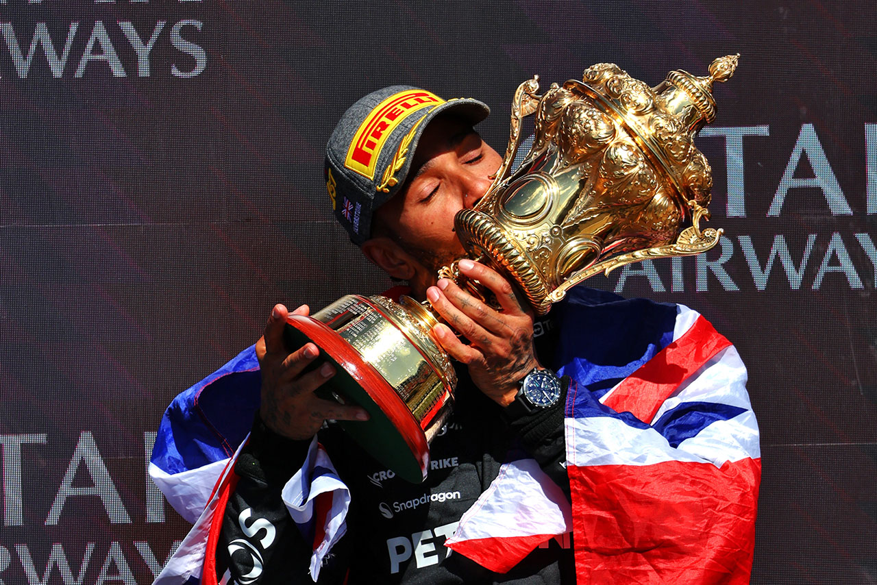 2024年F1第12戦イギリスGP　ルイス・ハミルトン（メルセデス）