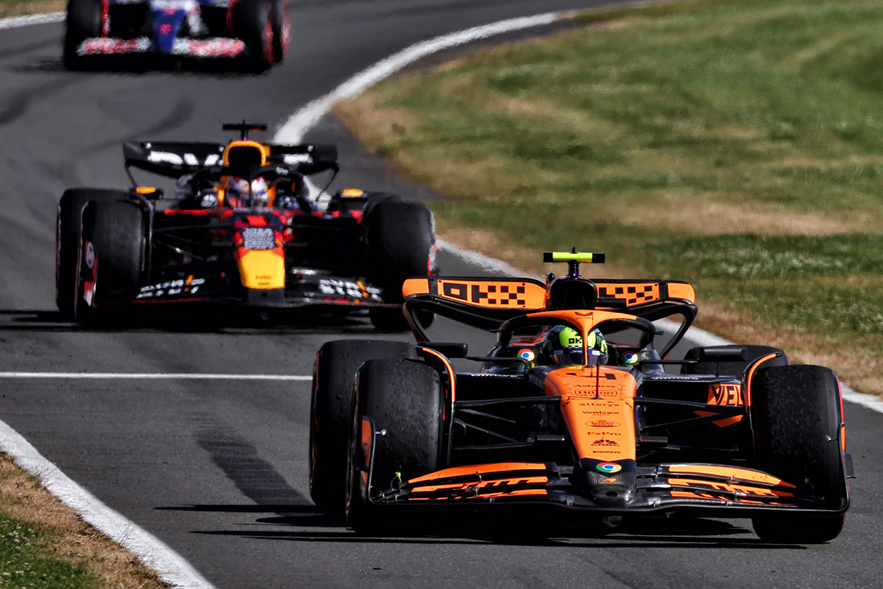 2024年F1第12戦イギリスGP　ランド・ノリス（マクラーレン）