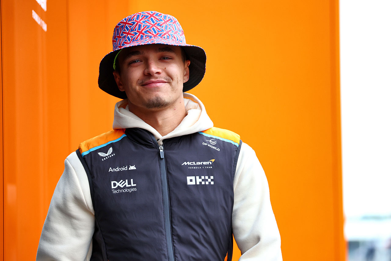 2024年F1第12戦イギリスGP　ランド・ノリス（マクラーレン）