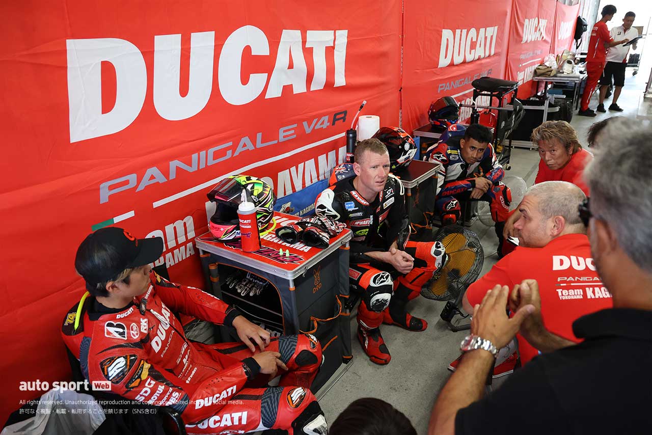 好調、DUCATI Team KAGAYAMA。加賀山監督「違う文化で作り上げたバイク」で表彰台も視野に鈴鹿8耐へ初挑戦
