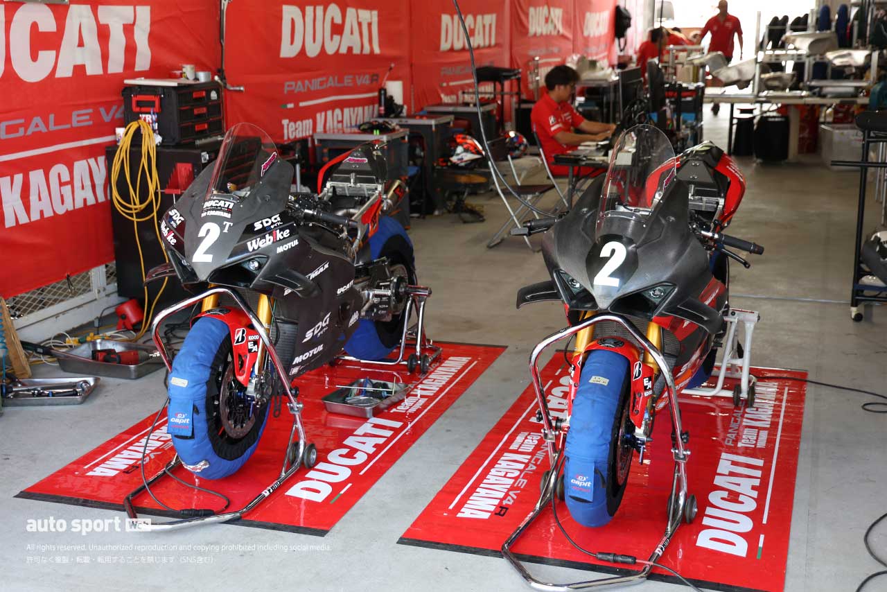 好調、DUCATI Team KAGAYAMA。加賀山監督「違う文化で作り上げたバイク」で表彰台も視野に鈴鹿8耐へ初挑戦