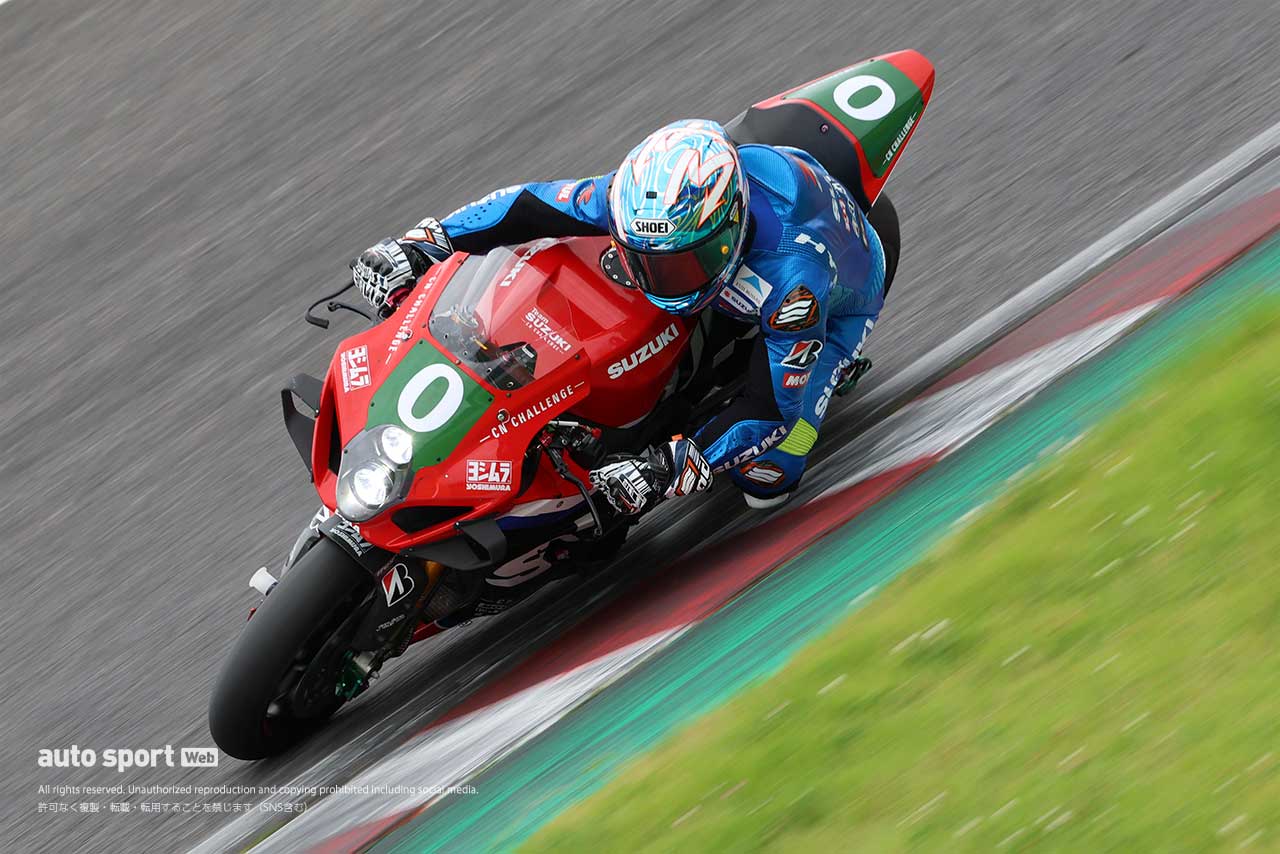 鈴鹿8耐：スズキのレース復帰と新たな試み。サステナブル仕様のマシンは「すごく普通に走るから驚いた」と佐原伸一氏