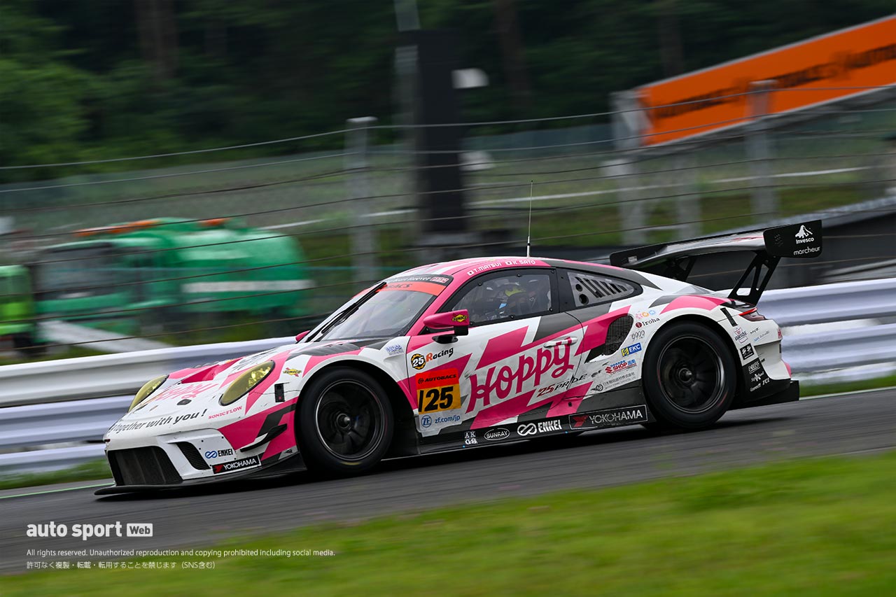 スーパーGT“復帰”を見据え安田裕信がポルシェを駆り充実のSUGOでのGT300テストをこなす