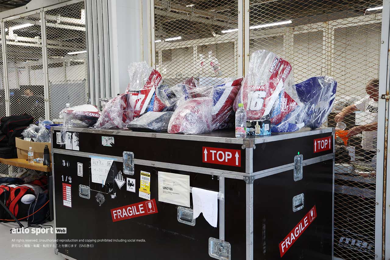 バイクレースの『真夏の祭典』2024鈴鹿8時間耐久ロードレース　7月16日搬入日の様子