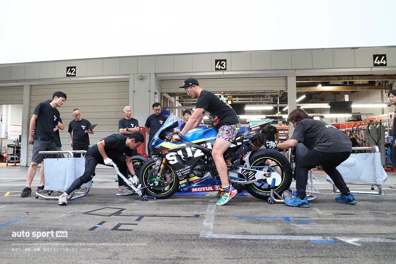 バイクレースの『真夏の祭典』2024鈴鹿8時間耐久ロードレース　7月16日搬入日の様子