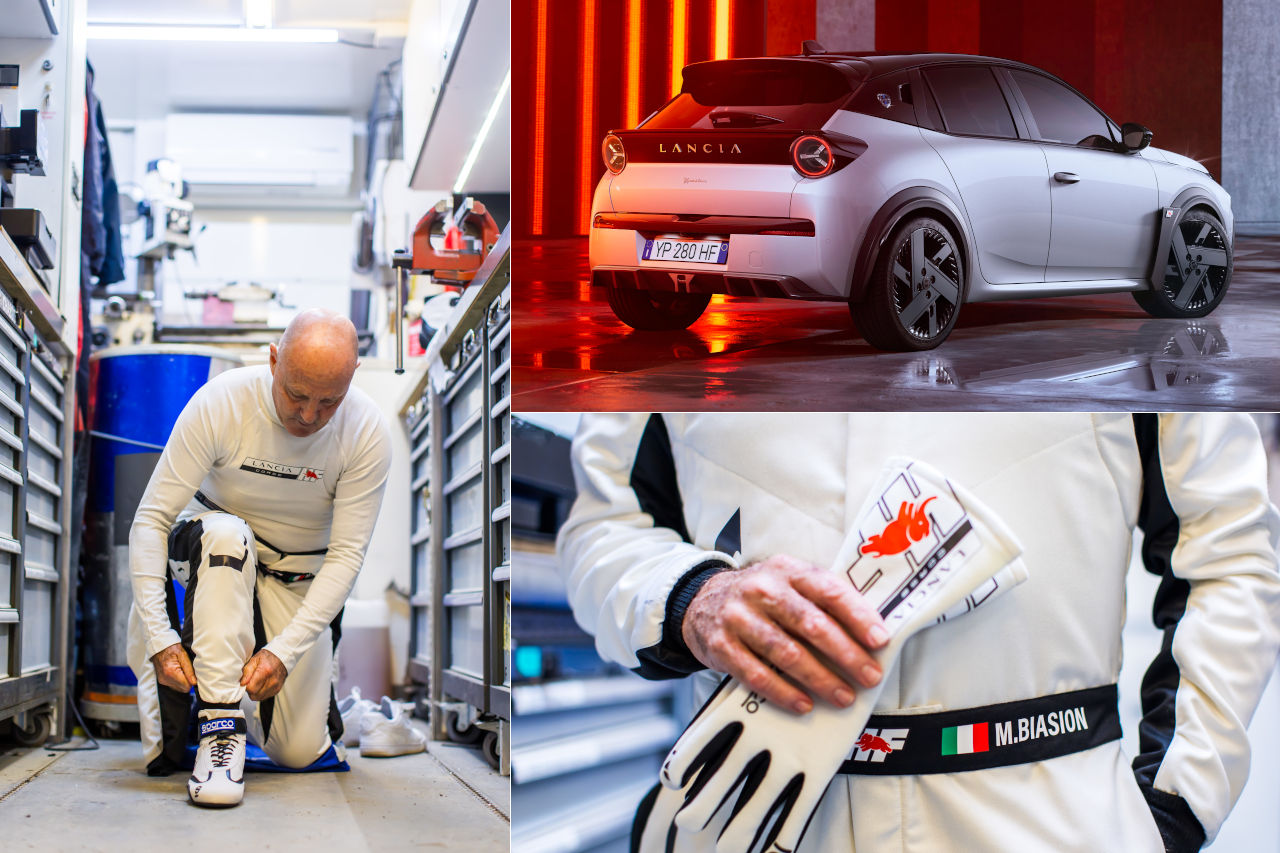元WRC王者がランチアの新型ラリーカーを特別テスト。「イプシロンの開発に貢献でき光栄」とミキ・ビアシオン