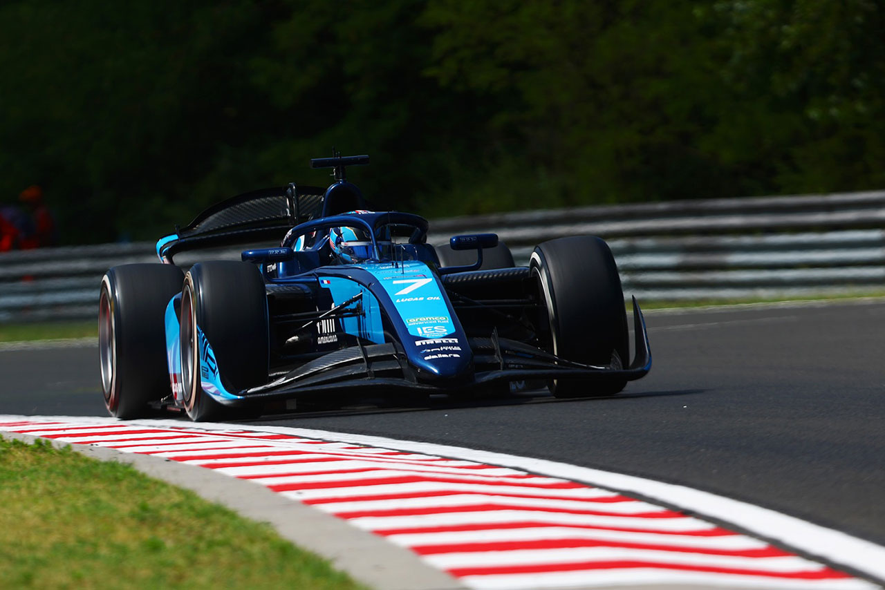 2024 FIA F2第9戦ハンガロリンク　ジャック・クロフォード（ダムス・ルーカスオイル／アストンマーティン育成）