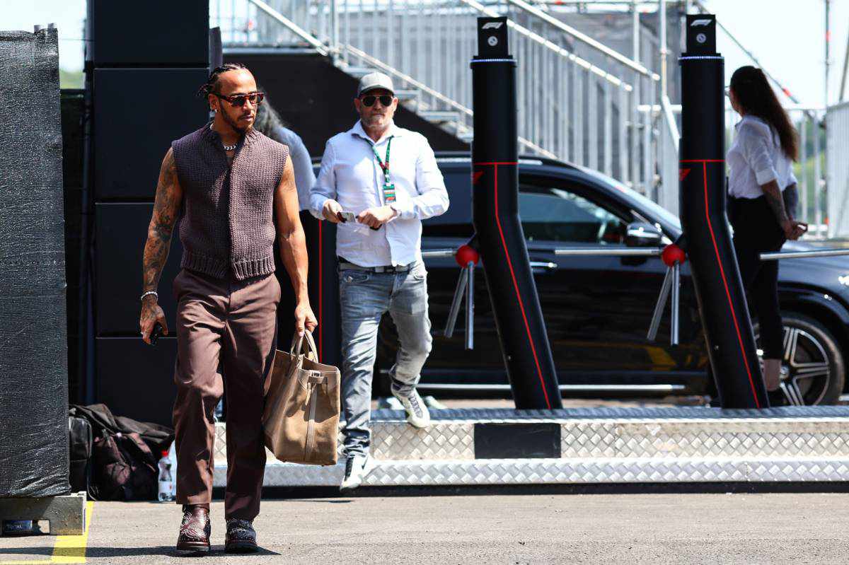 2024年F1第13戦ハンガリーGP　ルイス・ハミルトン（メルセデス）