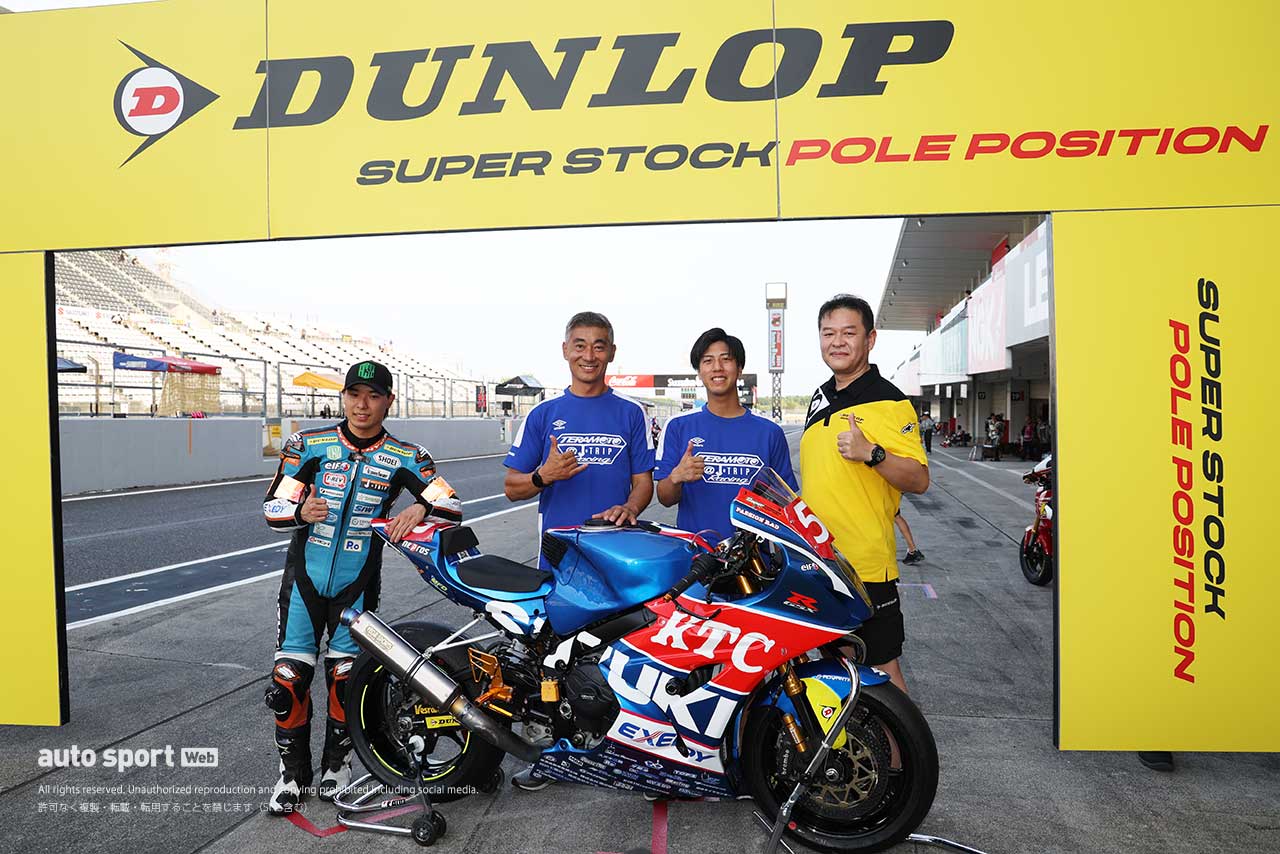 「作戦の変更が功を奏した」TERAMOTO@J-TRIP Racingがポール獲得。SSTクラス上位3チームが見据える決勝への展望／鈴鹿8耐