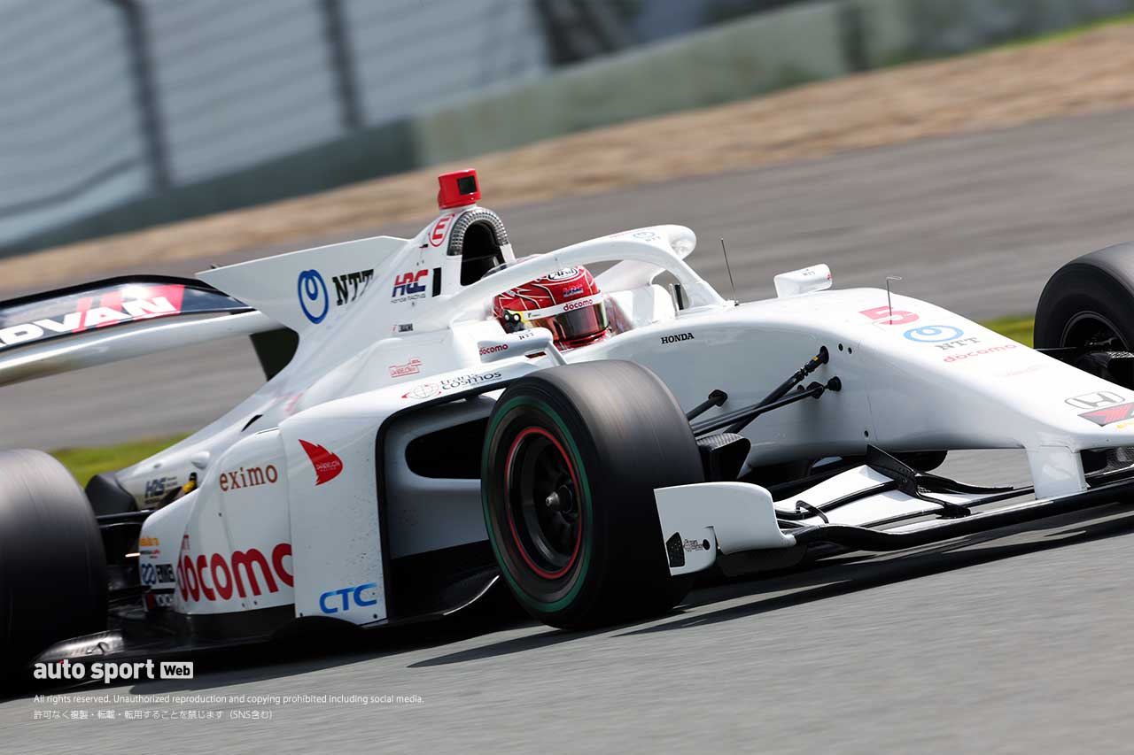 2024年スーパーフォーミュラ第4戦富士スピードウェイ土曜フリー走行