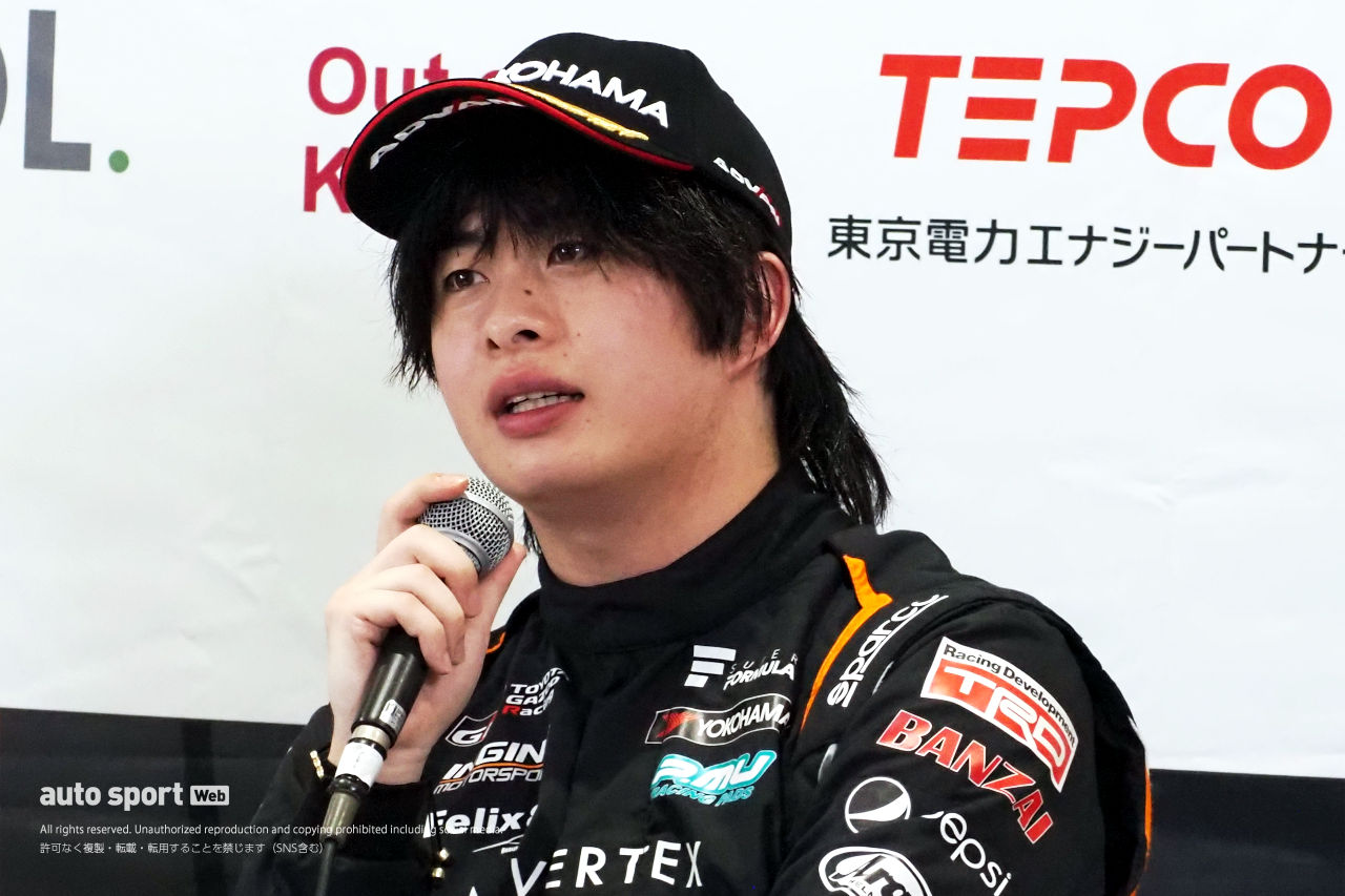 第1回瑶子女王杯 全日本スーパーフォーミュラ選手権第4戦富士大会 予選トップ3会見