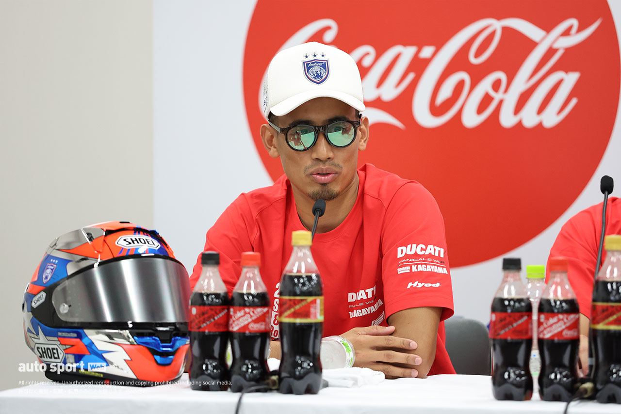ドゥカティ水野、トップと僅差の2番手に「ポールを狙っていたからすごく悔しい」／鈴鹿8耐 予選トップ3会見