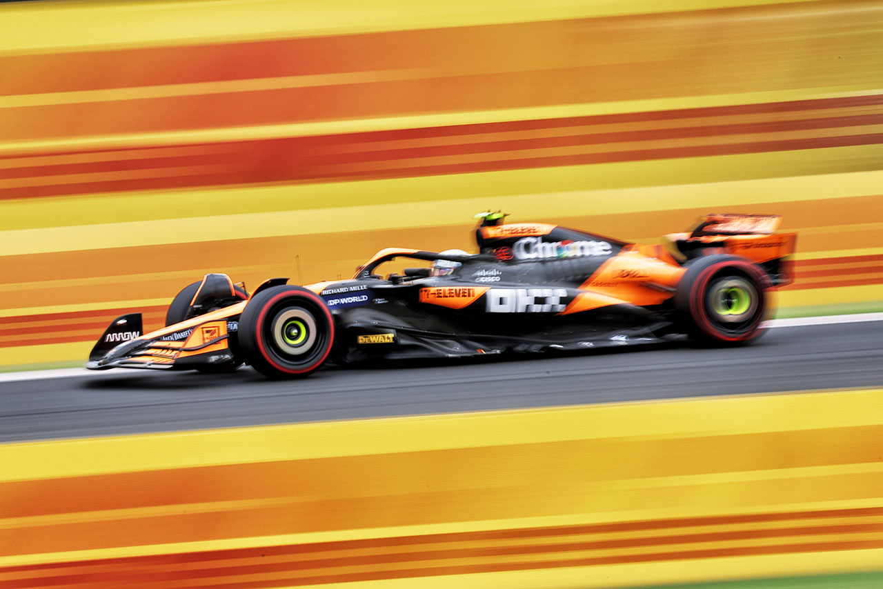 2024年F1第13戦ハンガリーGP　ランド・ノリス（マクラーレン）