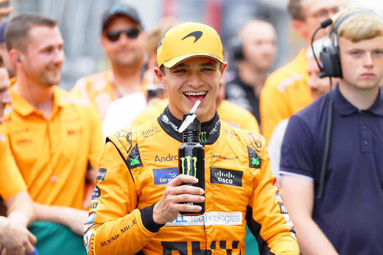 2024年F1第13戦ハンガリーGP　ランド・ノリス（マクラーレン）