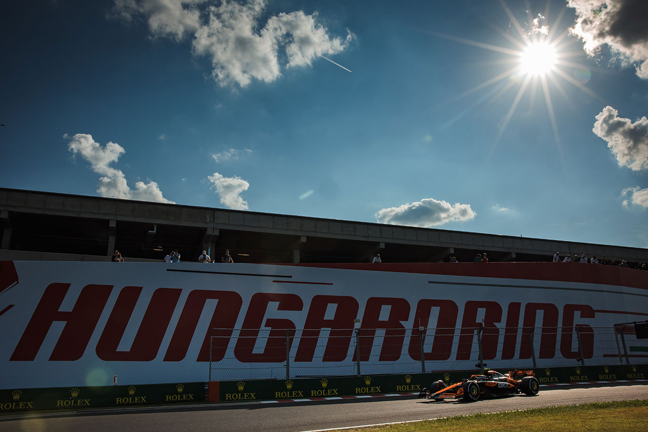 2024年F1第13戦ハンガリーGP　ランド・ノリス（マクラーレン）