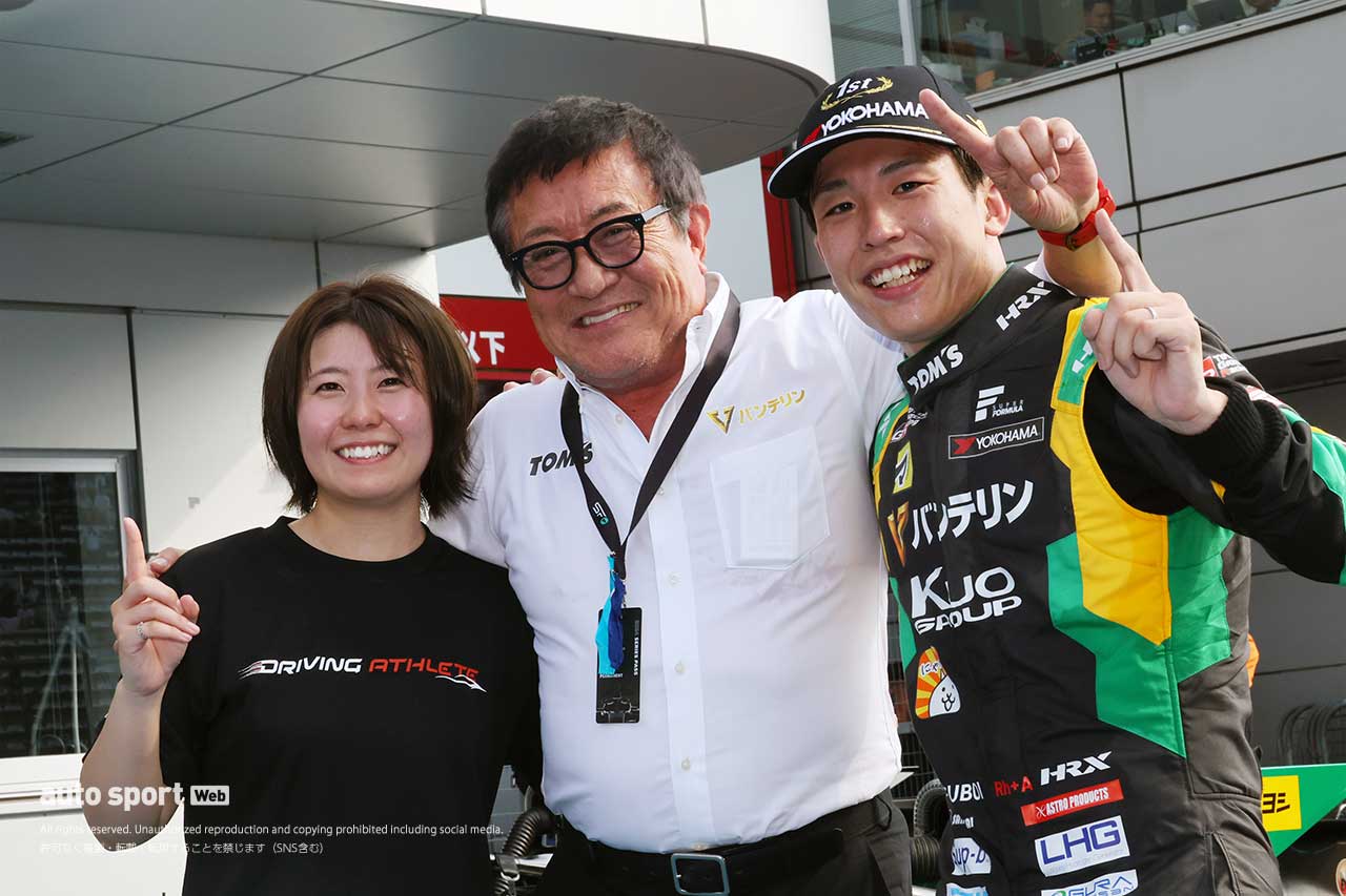 2024年スーパーフォーミュラ第4戦富士スピードウェイ決勝　坪井翔（VANTELIN TEAM TOM’S）