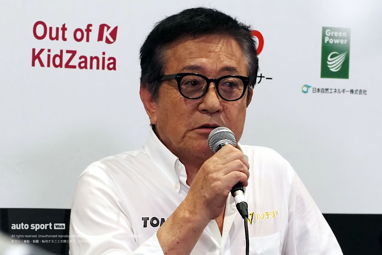 妻の2連勝で「めちゃくちゃプレッシャーを掛けられた」 坪井翔が目覚め「TEAM MUGENとして火がついている」【スーパーフォーミュラ第4戦富士決勝トップ3会見】