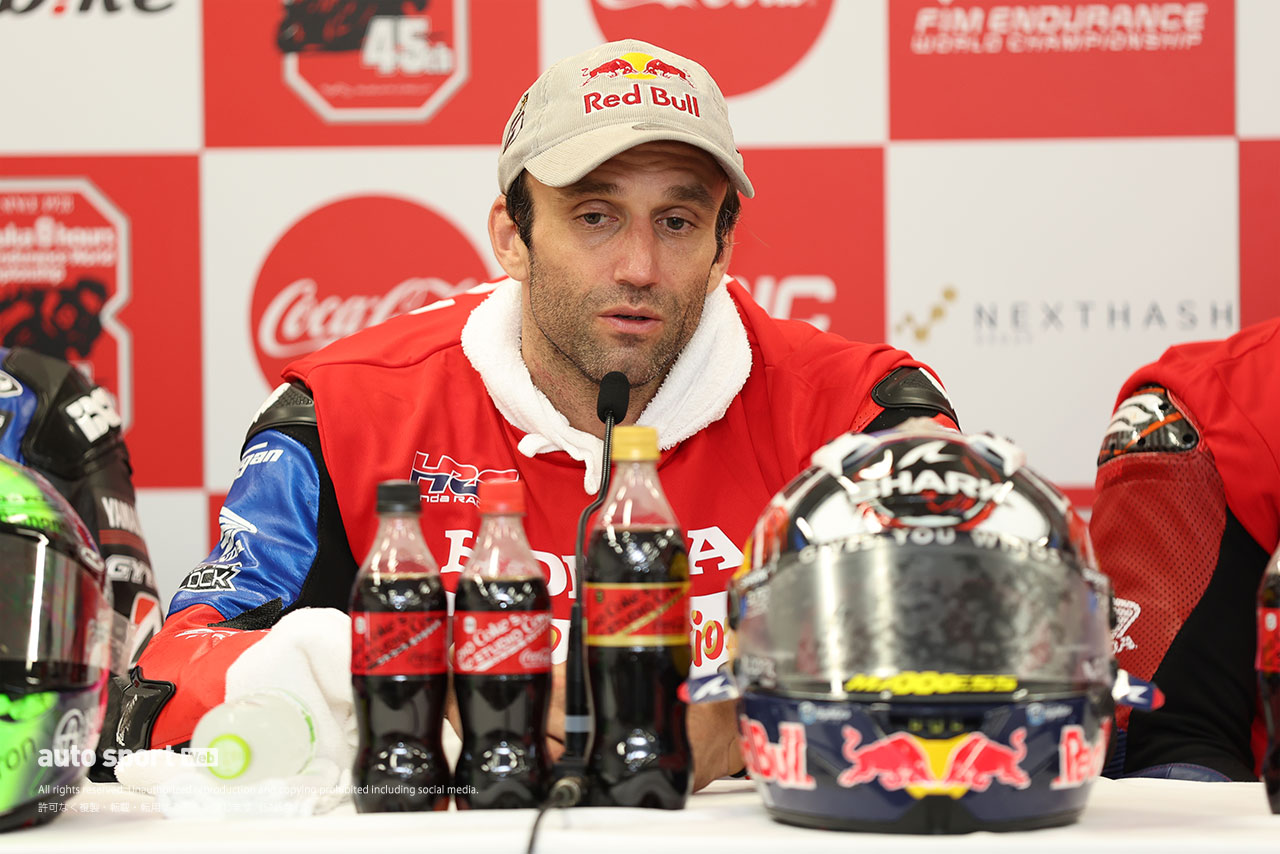 ヨハン・ザルコ（Team HRC with Japan Post）／2024鈴鹿8耐 決勝会見