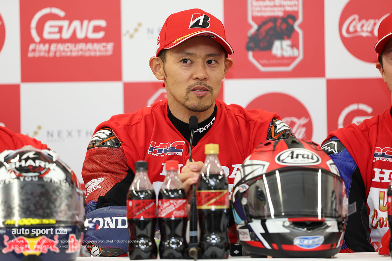 高橋巧（Team HRC with Japan Post）／2024鈴鹿8耐 決勝会見