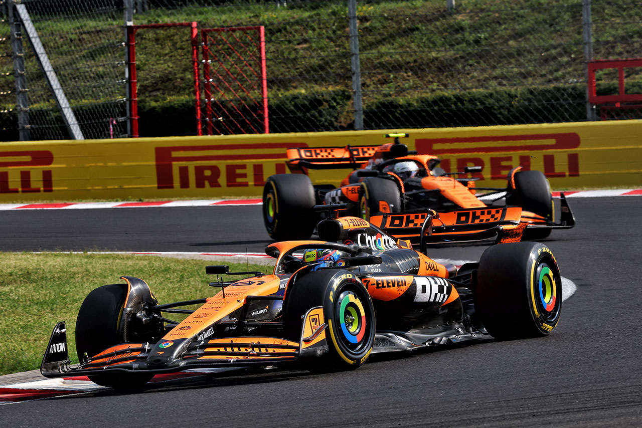 2024年F1第13戦ハンガリーGP　オスカー・ピアストリ（マクラーレン）