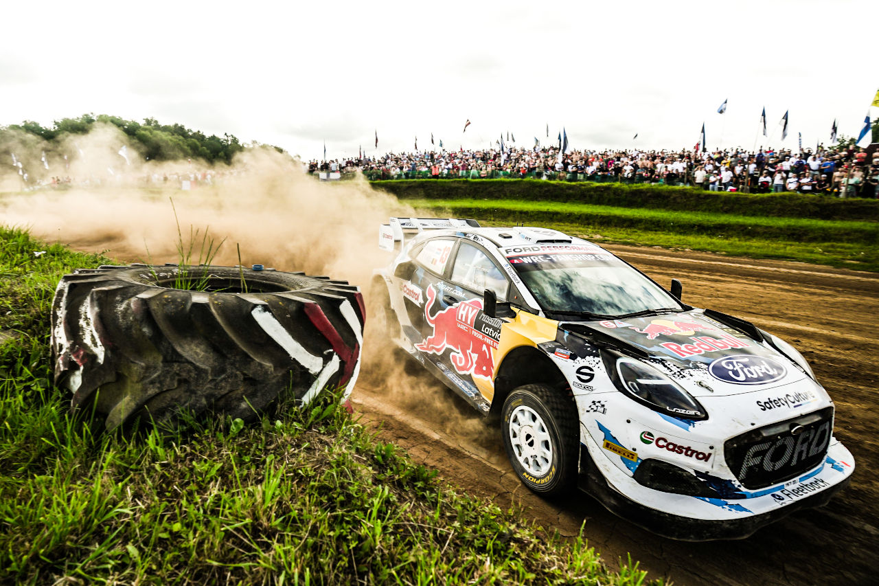 母国で存在感を示したセスクス「素晴らしい経験。Mスポーツは今や家族」／WRC第8戦ラトビア デイ4後コメント