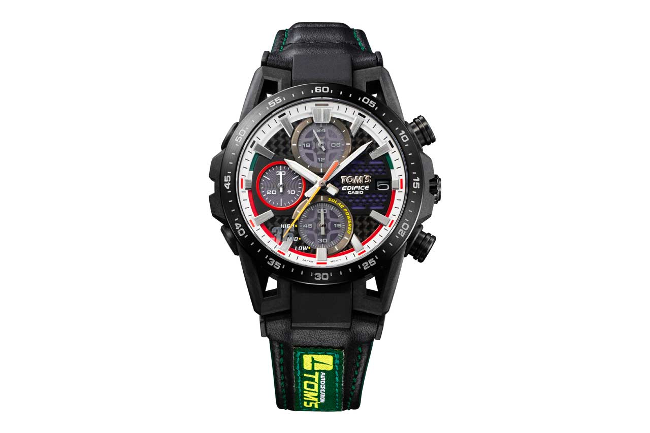 「つけた瞬間に優勝できた」坪井翔。TOM’Sスターレットをモチーフにしたトムスとエディフィスのコラボ時計が登場