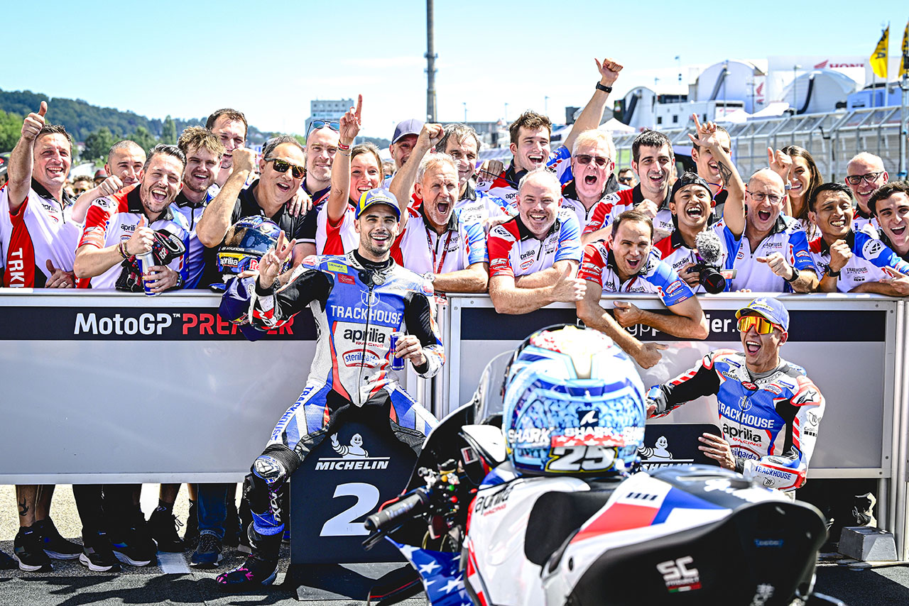 ミゲール・オリベイラとラウル・フェルナンデス（トラックハウス・レーシング）／2024MotoGP第9戦ドイツGP