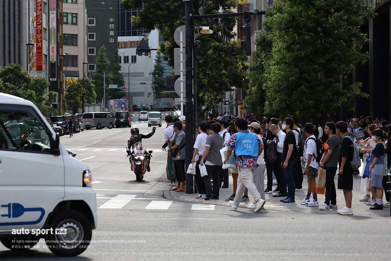 公道から中上貴晶が登場!? サマーイベント『MotoGP FAN Meets@秋葉原』でトークショーやゲーム大会実施