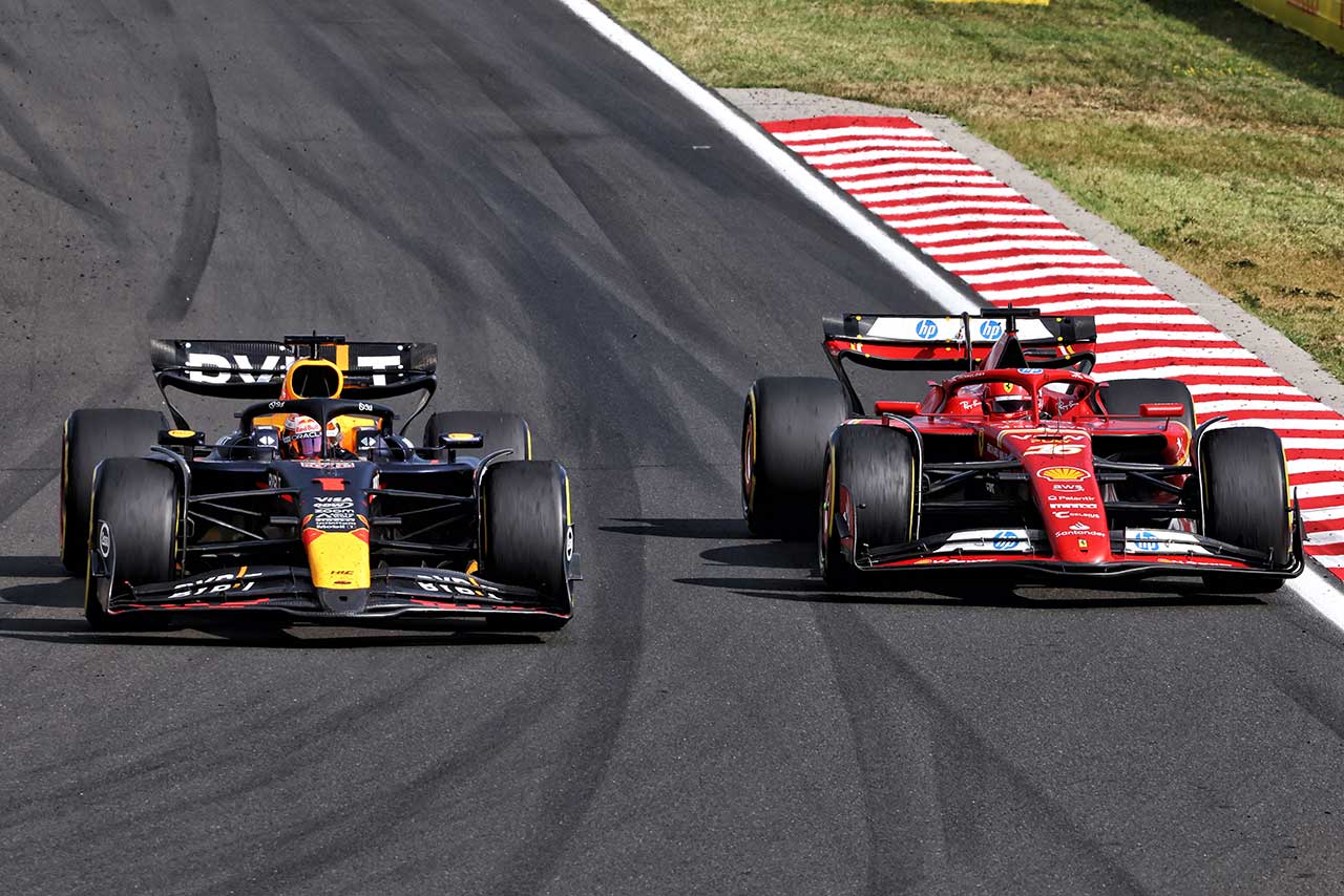 マックス・フェルスタッペン（レッドブル）＆シャルル・ルクレール（フェラーリ）