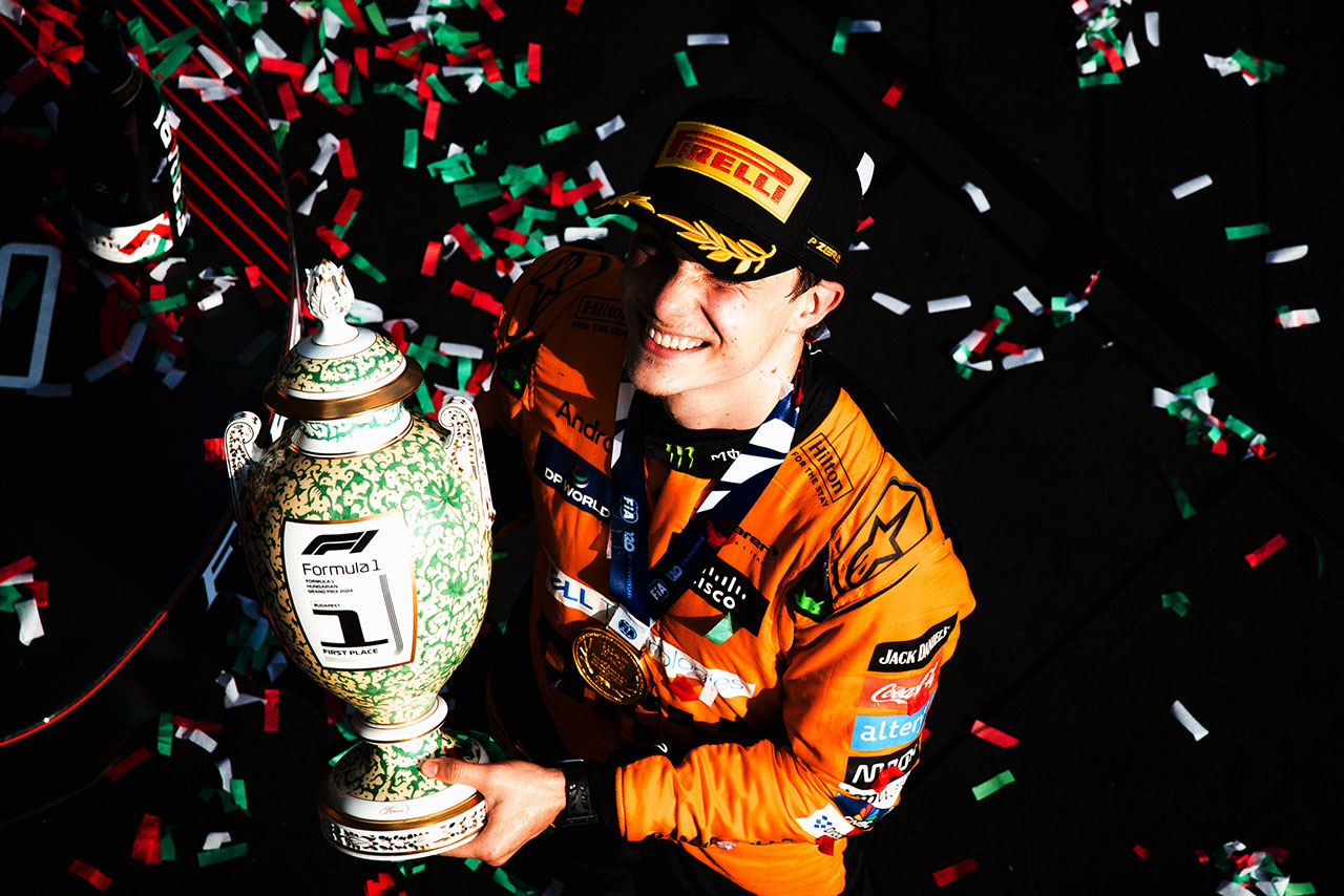 2024年F1第13戦ハンガリーGP　オスカー・ピアストリ（マクラーレン）