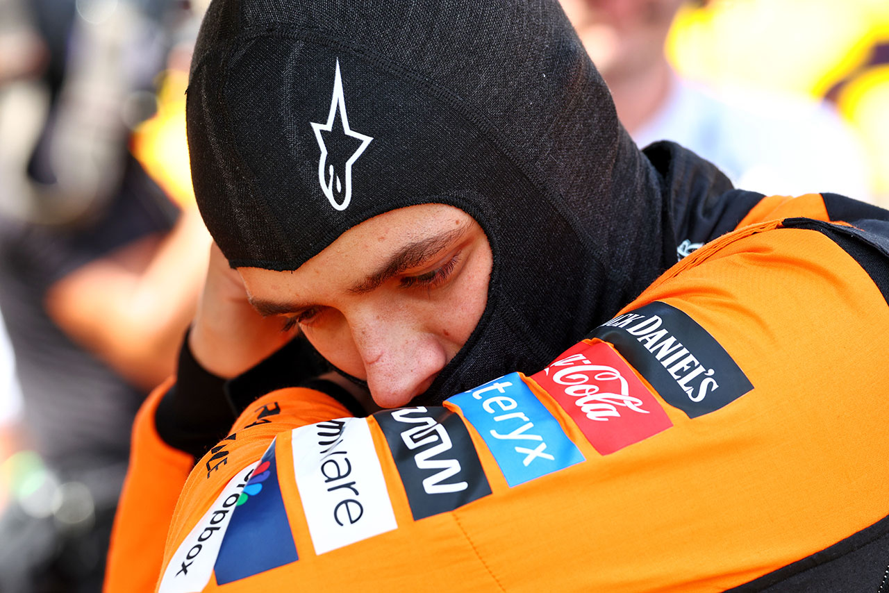 2024年F1第13戦ハンガリーGP　ランド・ノリス（マクラーレン）