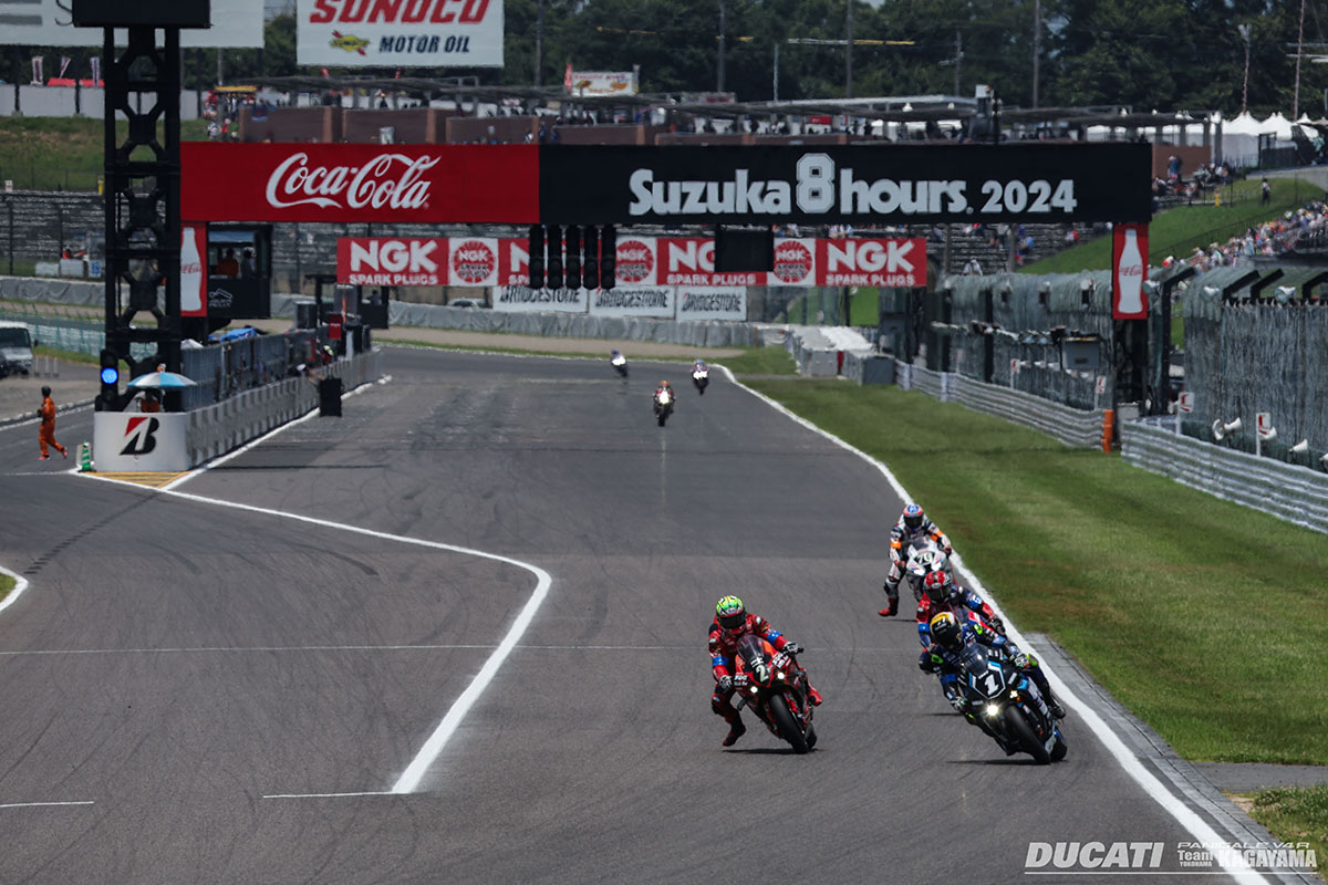 DUCATI Team KAGAYAMA 2024EWC第3戦鈴鹿8時間耐久ロードレース 決勝レポート