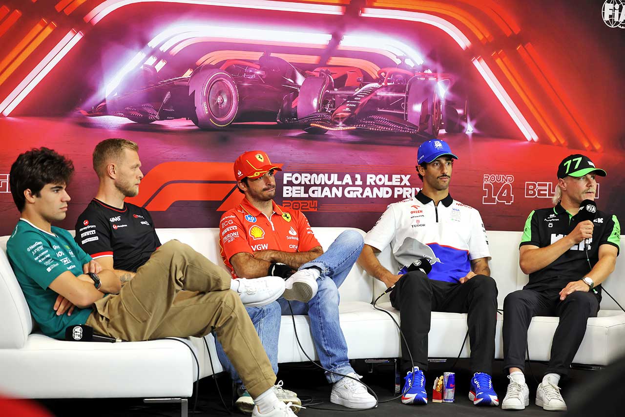 2024年F1第14戦ベルギーGP 木曜会見