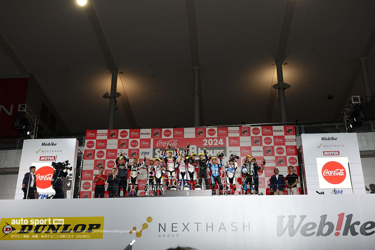 Taira Promote Racing、SSTクラス初表彰台も悔しさ滲ませる「今の実力を認めてリベンジしたい」と阿部恵斗／鈴鹿8耐