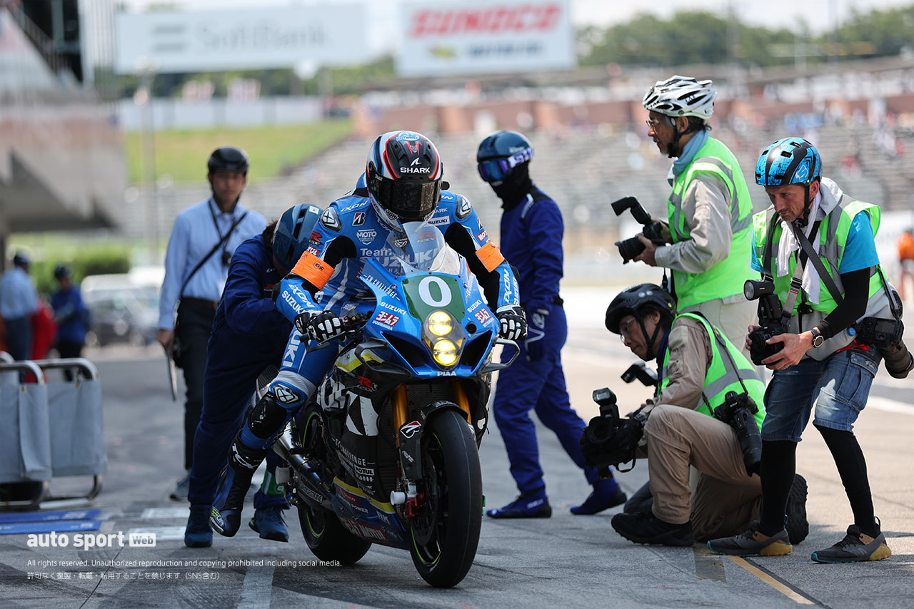 「他車と遜色ない」を示したスズキCNチャレンジ。佐原伸一氏が「続けたい」と見据える未来と挑戦／鈴鹿8耐
