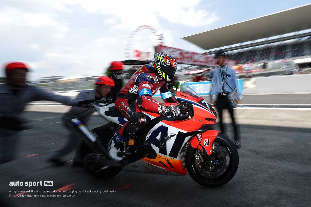 SAKURAI HONDA、2名体制で6位入賞。プライベートチーム最上位フィニッシュは「素直に嬉しい」／鈴鹿8耐