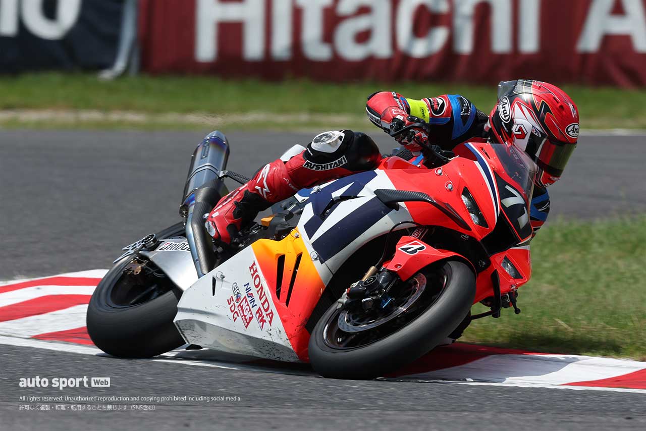 SAKURAI HONDA、2名体制で6位入賞。プライベートチーム最上位フィニッシュは「素直に嬉しい」／鈴鹿8耐