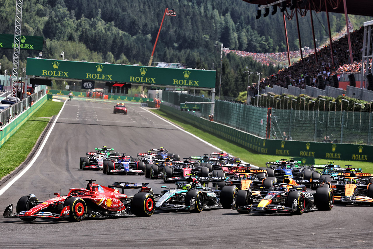 2024年F1第14戦ベルギーGP　決勝スタート