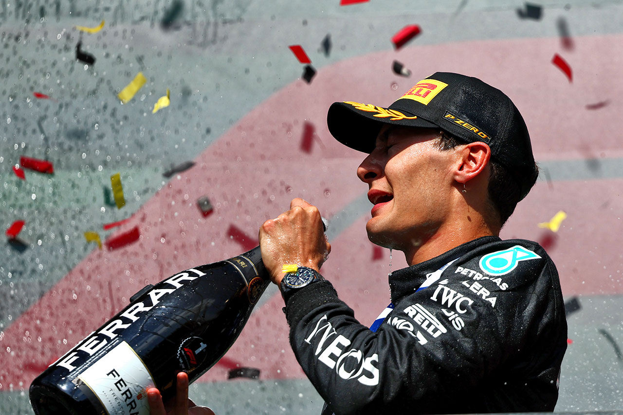 2024年F1第14戦ベルギーGP　ジョージ・ラッセル（メルセデス）