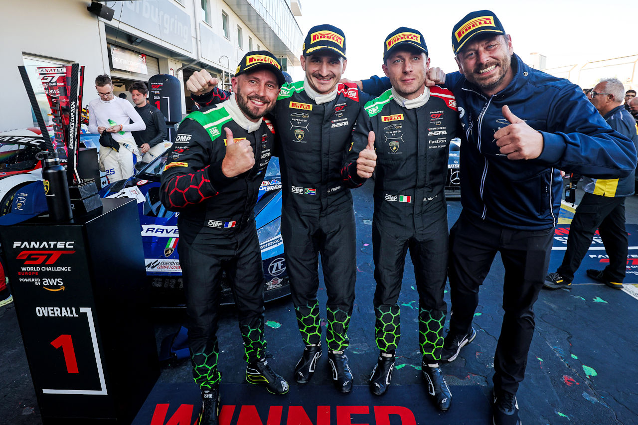 ランボルギーニが2021年以来のエンデュランス・カップ優勝。GRTにとっては7年ぶり／GTWCヨーロッパ第6戦ニュルブルクリンク
