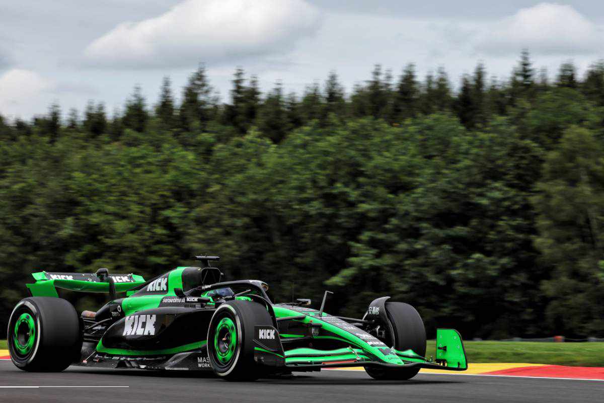 2024年F1第14戦ベルギーGP　バルテリ・ボッタス（キック・ザウバー）