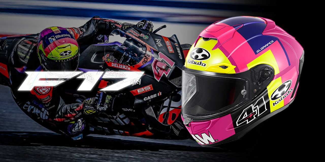 Kabuto、アレイシ・エスパルガロの2024年モデル『F-17 Mips ALEIX-2』を数量限定発売。Mipsも搭載のレーシングモデル