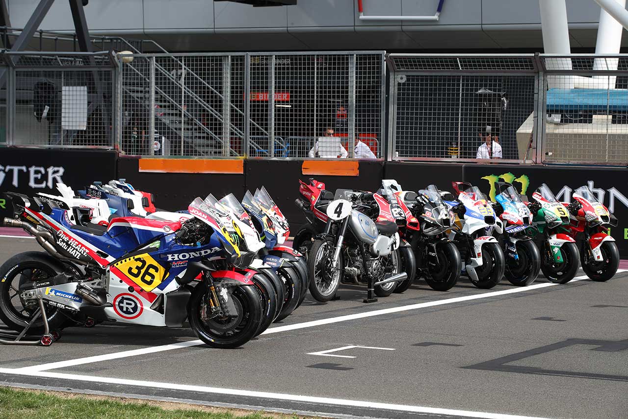 【フォトギャラリー】懐かしカラーのマシンが登場。デザインコンセプトも紹介／MotoGP第10戦イギリスGP