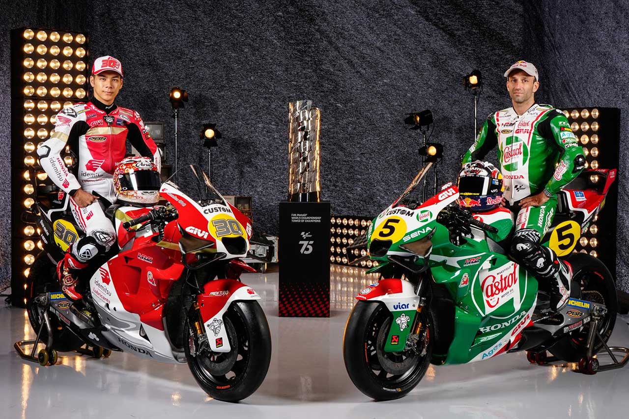 【フォトギャラリー】懐かしカラーのマシンが登場。デザインコンセプトも紹介／MotoGP第10戦イギリスGP