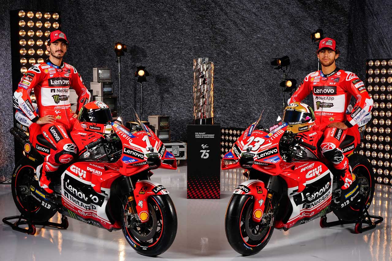 【フォトギャラリー】懐かしカラーのマシンが登場。デザインコンセプトも紹介／MotoGP第10戦イギリスGP