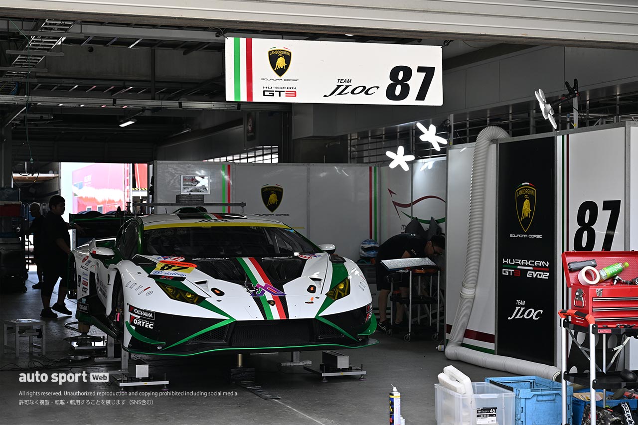 METALIVE S Lamborghini GT3、SGT第4戦富士に向けてエボ2を投入。公式練習でシェイクダウンへ